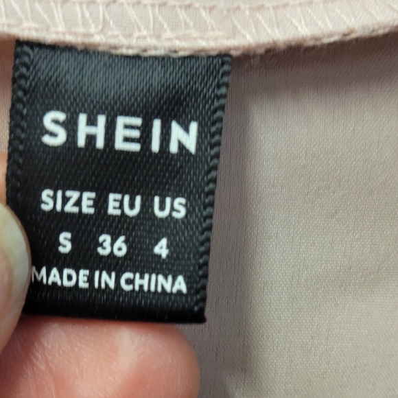 Schein Small Size 4 Blush Wrap Top - Picture 2 of 8